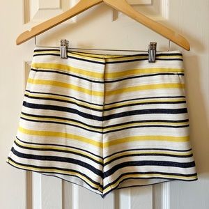 LOFT Navy and Gold Stripe Riviera Short | 4